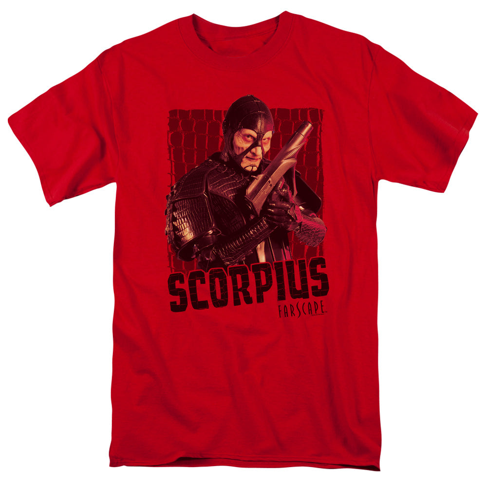 Farscape - Scorpius - Short Sleeve Adult 18/1 - Red T-shirt
