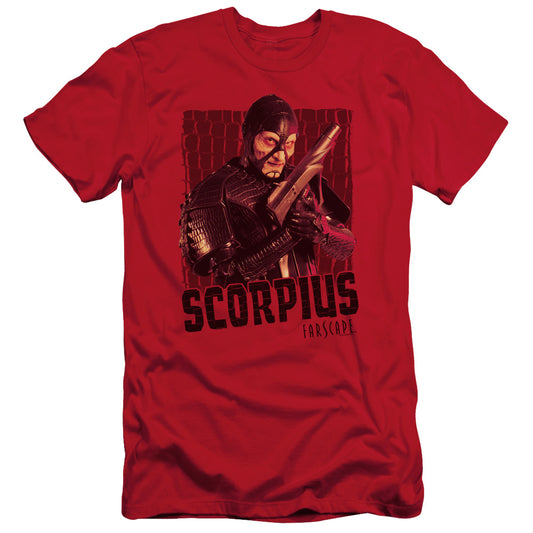 Farscape - Scorpius - Short Sleeve Adult 30/1 - Red T-shirt