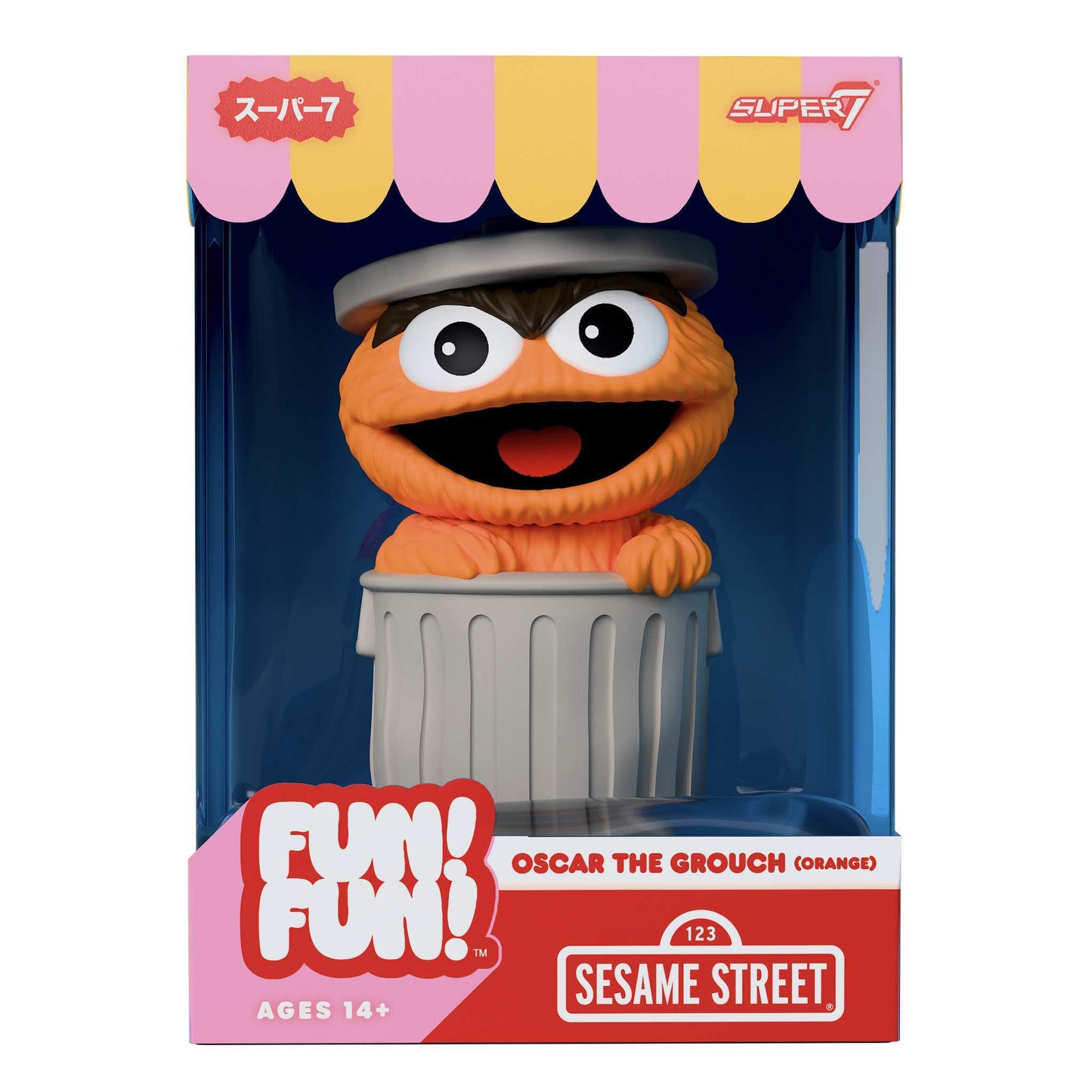 Sesame Street FUN! FUN! - Oscar the Grouch (Orange)