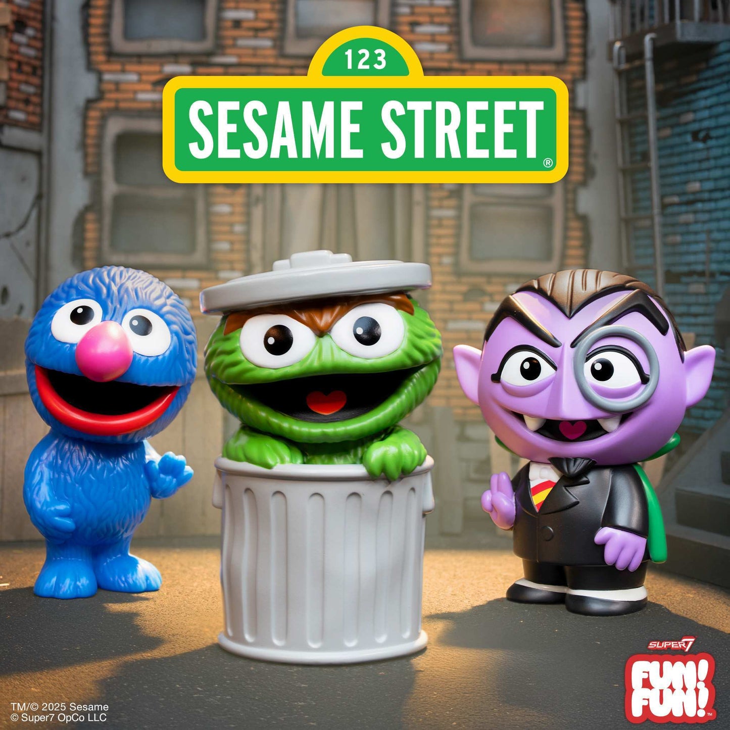 Sesame Street FUN! FUN! Wave 01 - Oscar the Grouch