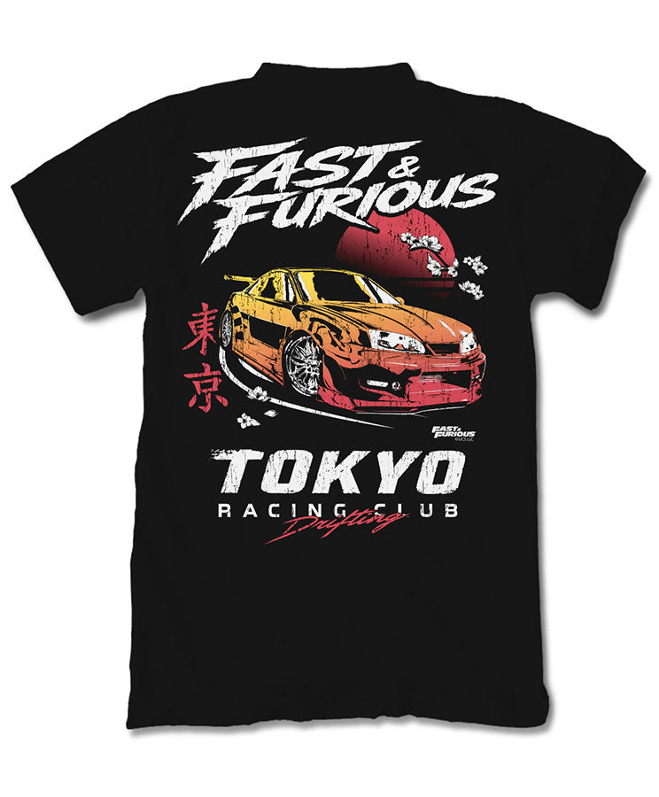 Riot Society Fast & Furious Tokyo Racing T-Shirt