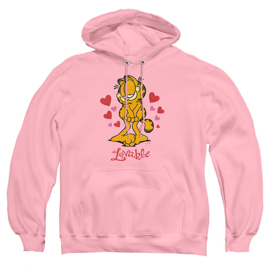 Garfield - Lovable - Adult Pull-over Hoodie - Pink