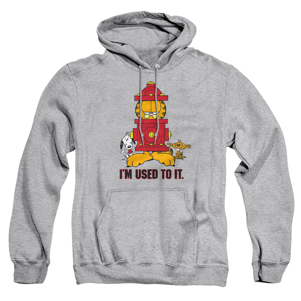Garfield - I'm Used To It - Adult Pull-over Hoodie - Athletic Heather