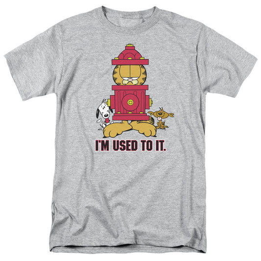 Garfield - Im Used To It - Short Sleeve Adult 18/1 - Athletic Heather T-shirt