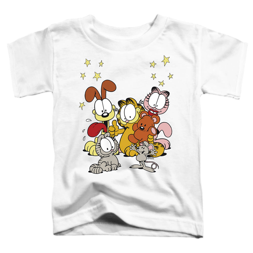 Garfield - Friends Are Best - Short Sleeve Toddler Tee - White T-shirt