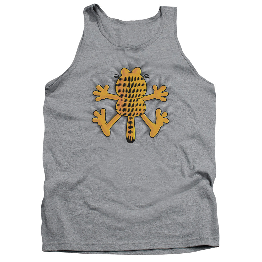 Garfield - Ow - Adult Tank - Athletic Heather