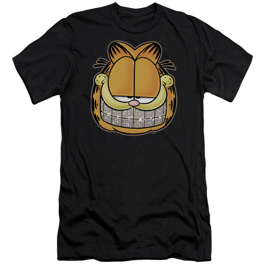 Garfield - Nice Grill-premuim Canvas Adult Slim Fit 30/1 - Black