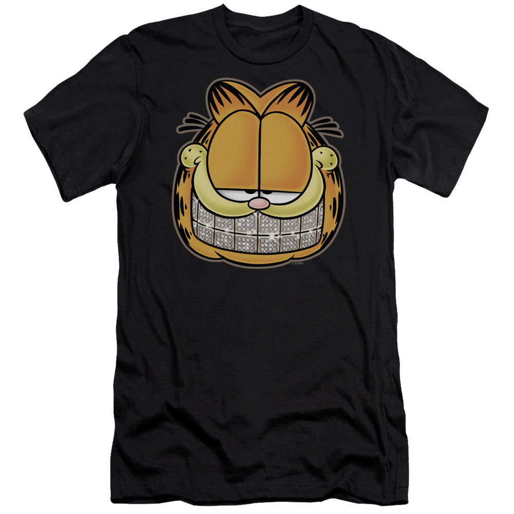 GARFIELD NICE GRILL - S/S ADULT 30/1 - BLACK T-Shirt