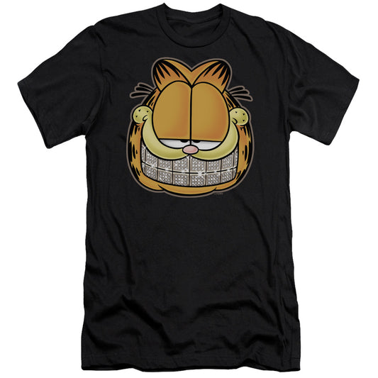 GARFIELD NICE GRILL - S/S ADULT 30/1 - BLACK T-Shirt