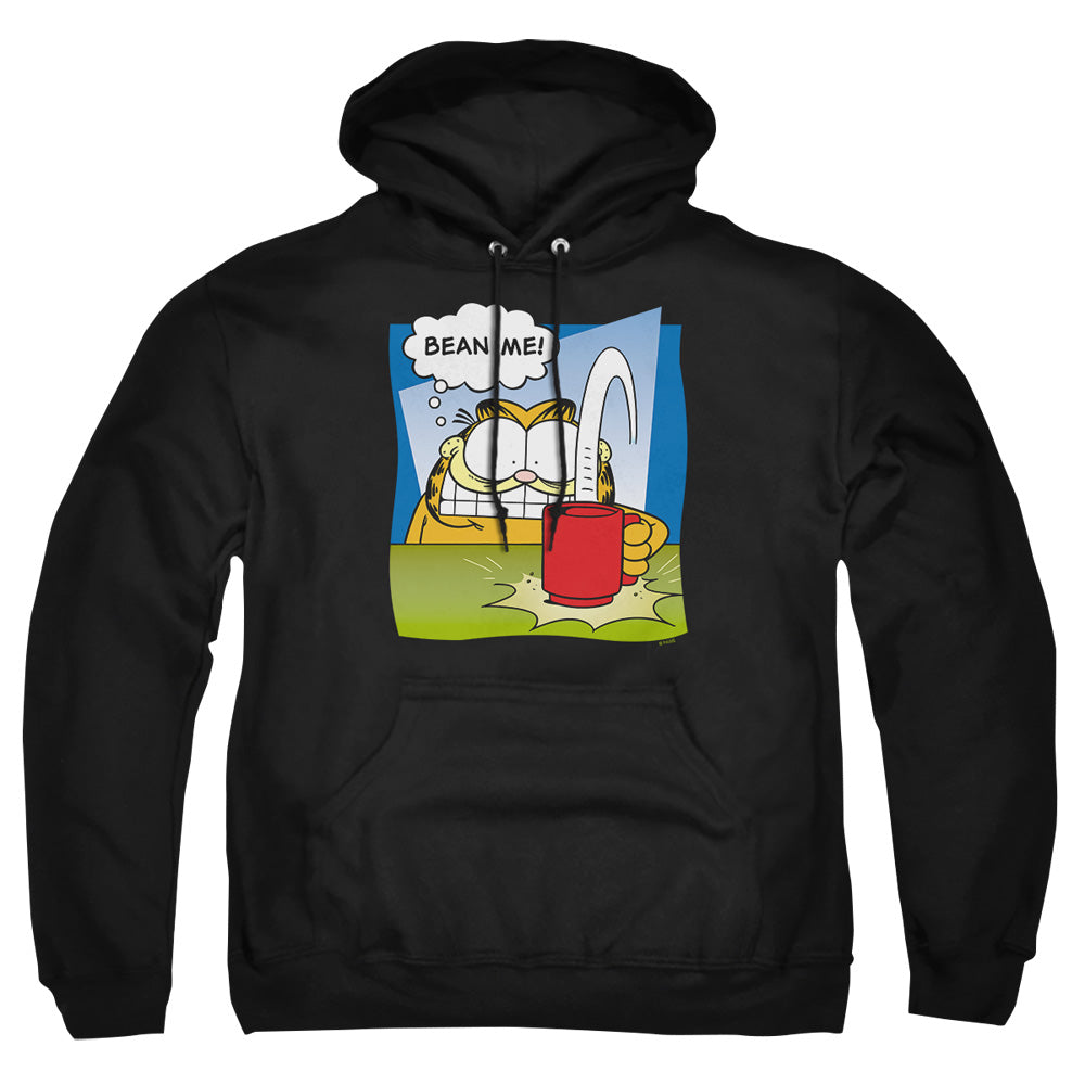 Garfield - Bean Me - Adult Pull-over Hoodie - Black