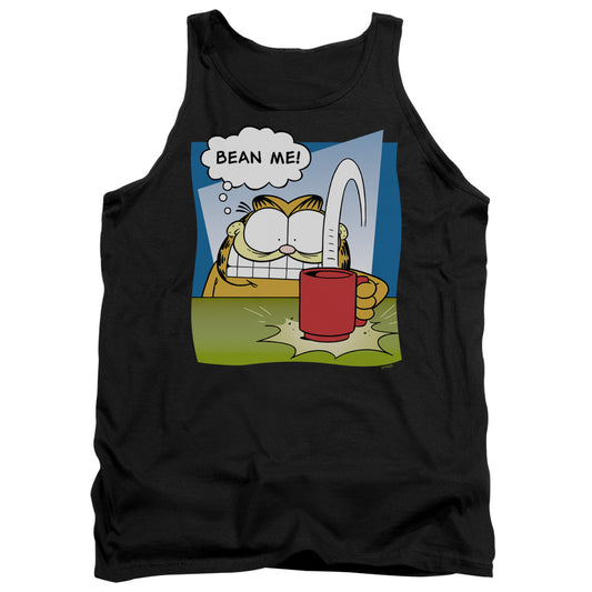 Garfield - Bean Me - Adult Tank - Black