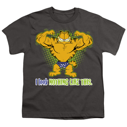 Garfield - Nothing Like This - Short Sleeve Youth 18/1 - Charcoal T-shirt