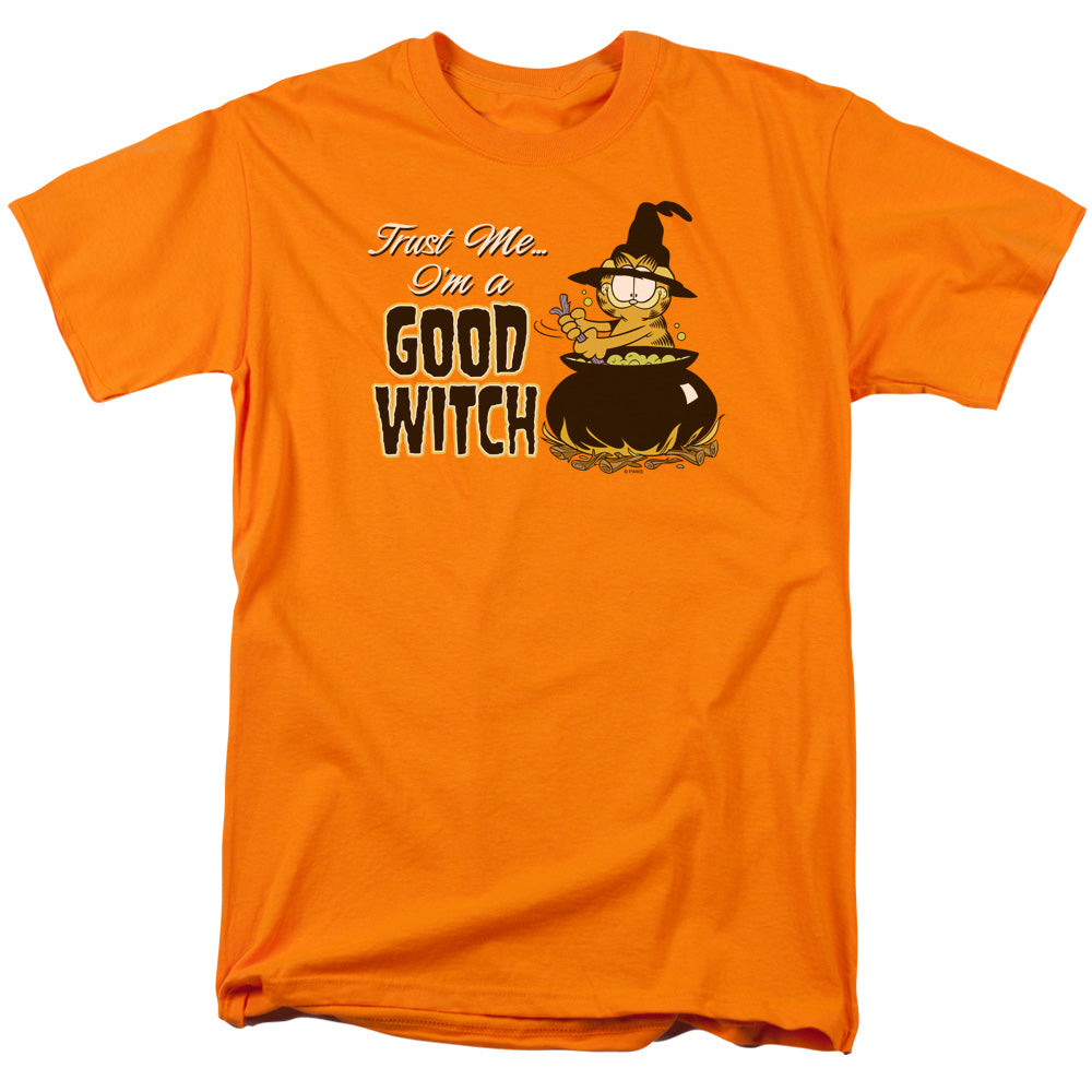 Garfield - Trust Me - Short Sleeve Adult 18/1 - Orange T-shirt