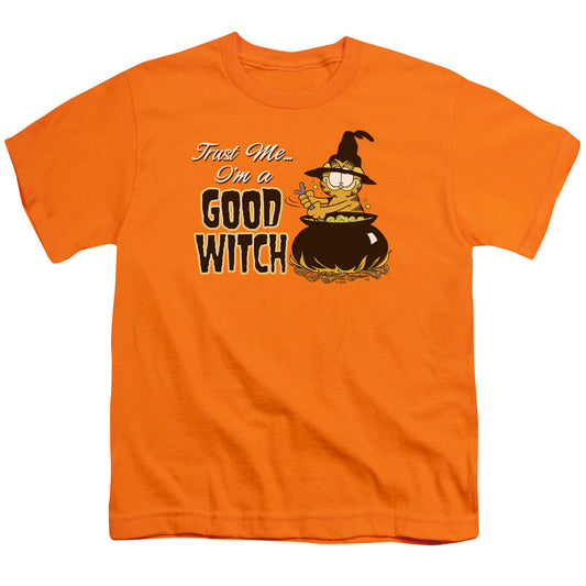 Garfield - Trust Me - Short Sleeve Youth 18/1 - Orange T-shirt