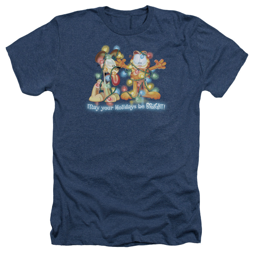 Garfield - Bright Holidays - Adult Heather - Navy