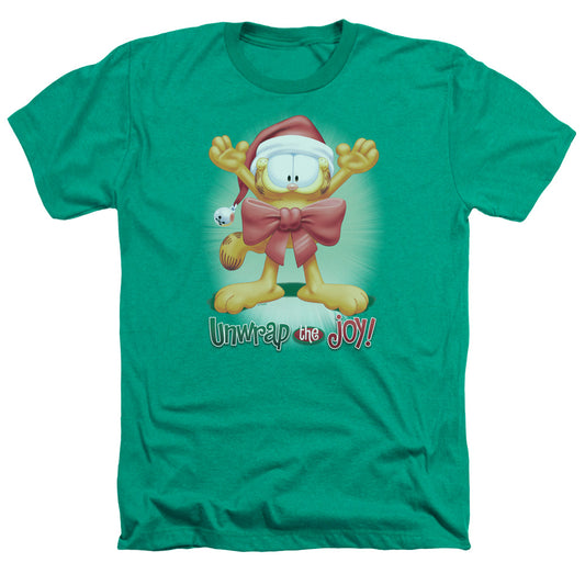 Garfield - Unwrap The Joy! - Adult Heather - Kelly Green