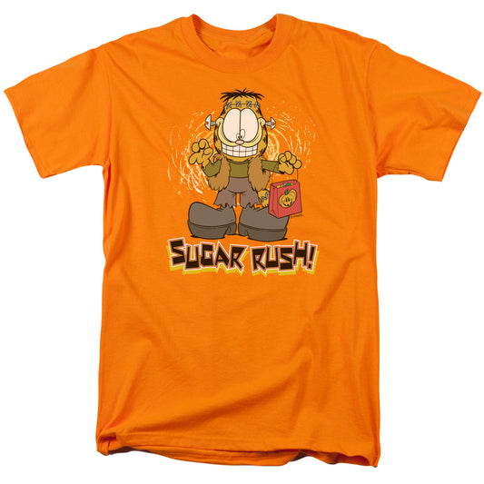Garfield - Sugar Rush - Short Sleeve Adult 18/1 - Orange T-shirt