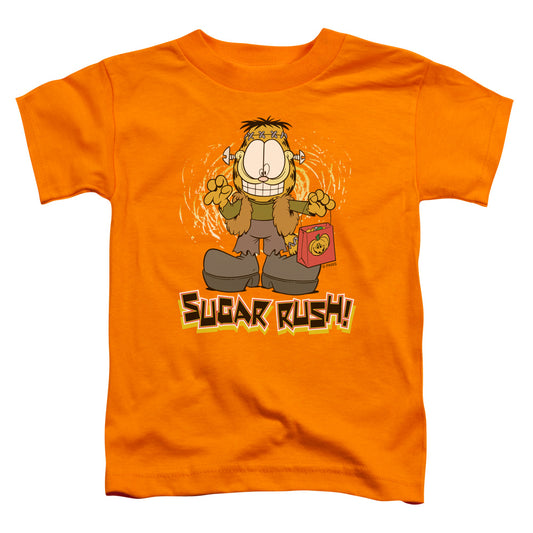 Garfield - Sugar Rush - Short Sleeve Toddler Tee - Orange T-shirt