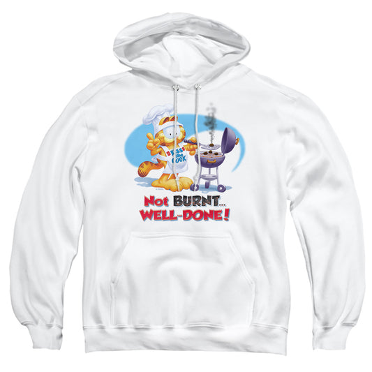 Garfield - Well Done - Adult Pull-over Hoodie - White
