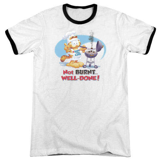 Garfield - Well Done - Adult Ringer - White/black