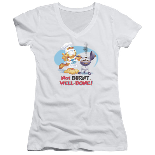 Garfield - Well Done - Junior V-neck - White