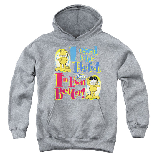 Garfield - Even Better - Youth Pull-over Hoodie - Heather