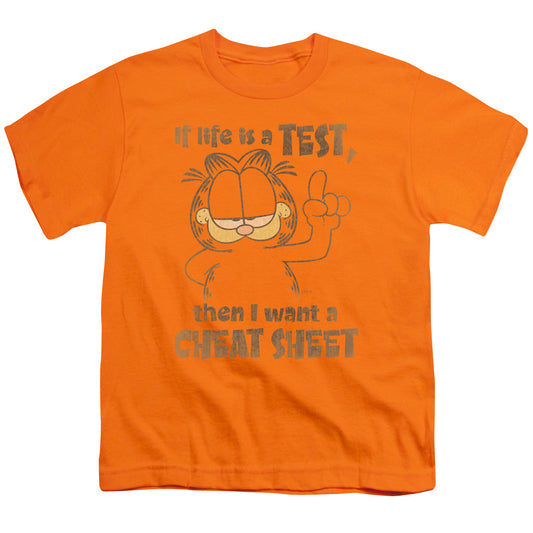 GARFIELD CHEAT SHEET - S/S YOUTH 18/1 - ORANGE T-Shirt