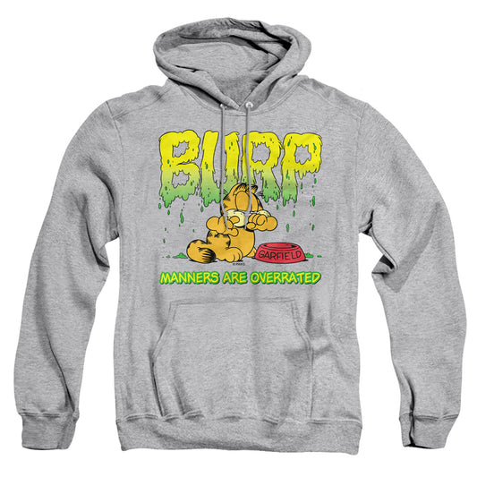 Garfield - Manners - Adult Pull-over Hoodie - Athletic Heather