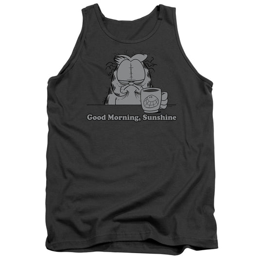 Garfield - Good Morning Sunshine - Adult Tank - Charcoal