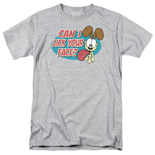 Garfield - Question - Short Sleeve Adult 18/1 - Athletic Heather T-shirt