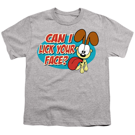 Garfield - Question - Short Sleeve Youth 18/1 - Athletic Heather T-shirt