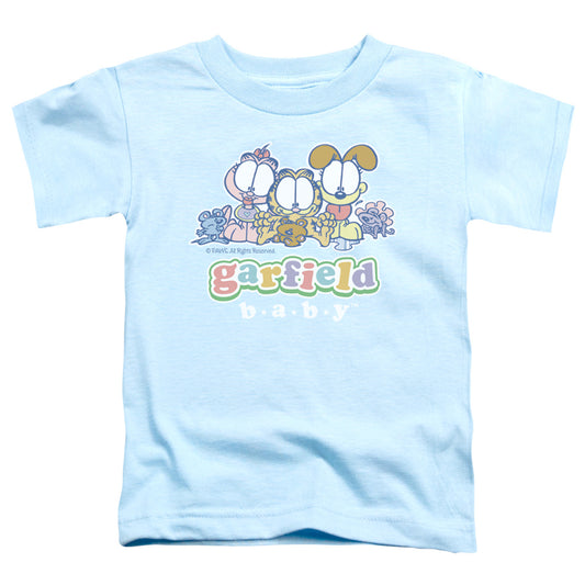 Garfield - Baby Gang - Short Sleeve Toddler Tee - Light Blue T-shirt