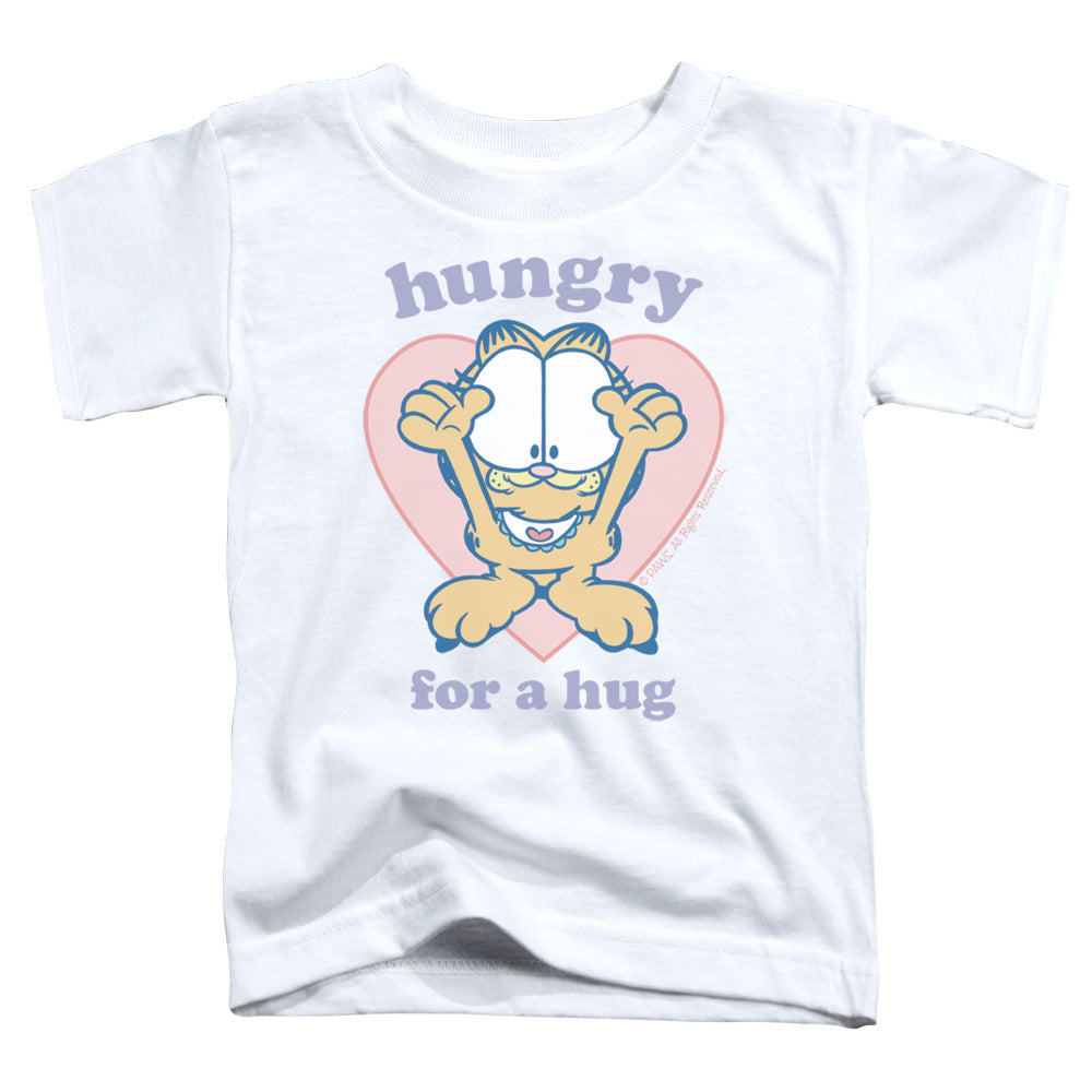 Garfield - Hungry For A Hug - Short Sleeve Toddler Tee - White T-shirt