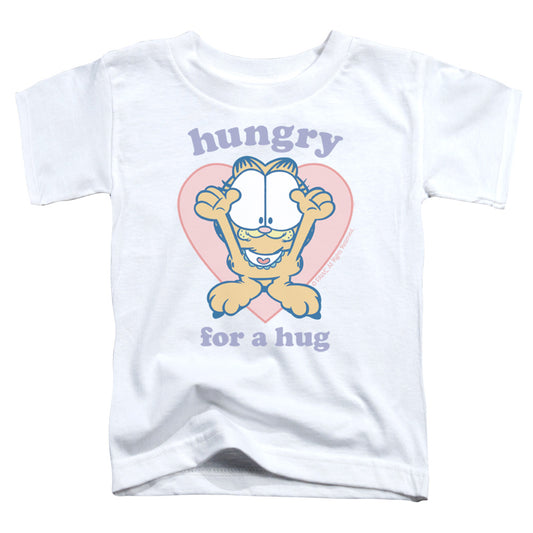 Garfield - Hungry For A Hug - Short Sleeve Toddler Tee - White T-shirt