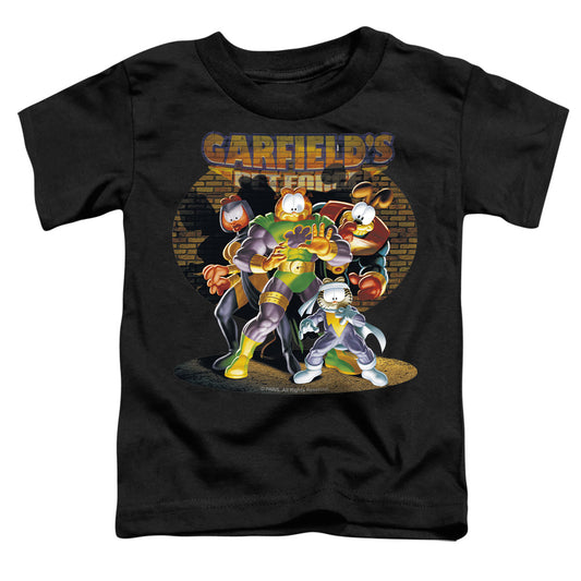 Garfield - Spotlight - Short Sleeve Toddler Tee - Black T-shirt