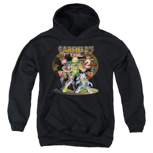 Garfield - Spotlight - Youth Pull-over Hoodie - Black