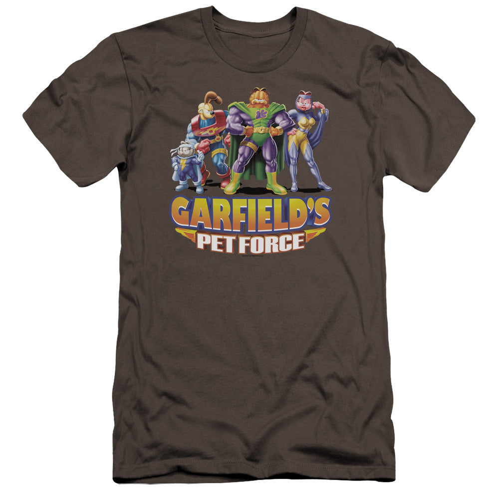 Garfield - Beyond-premuim Canvas Adult Slim Fit 30/1 - Charcoal