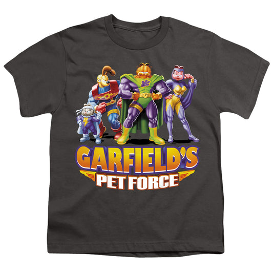 Garfield - Beyond - Short Sleeve Youth 18/1 - Charcoal T-shirt