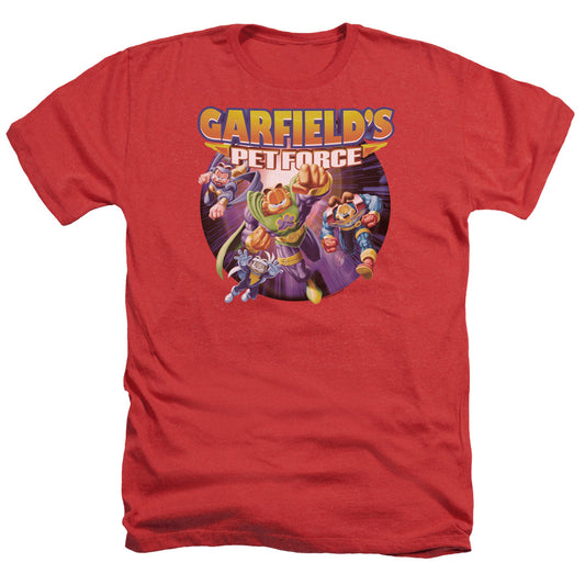 Garfield - Pet Force Four - Adult Heather - Red