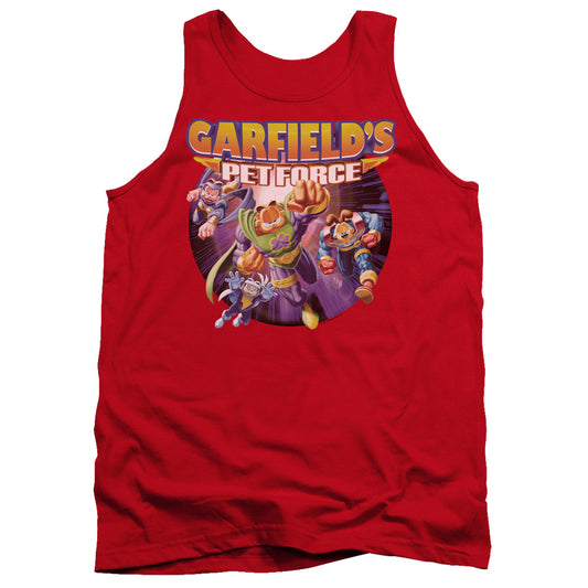 Garfield - Pet Force Four - Adult Tank - Red
