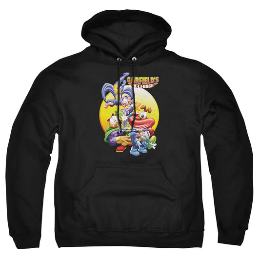 Garfield - Tongue Of Doom - Adult Pull-over Hoodie - Black