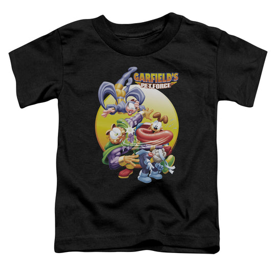 Garfield - Tongue Of Doom - Short Sleeve Toddler Tee - Black T-shirt