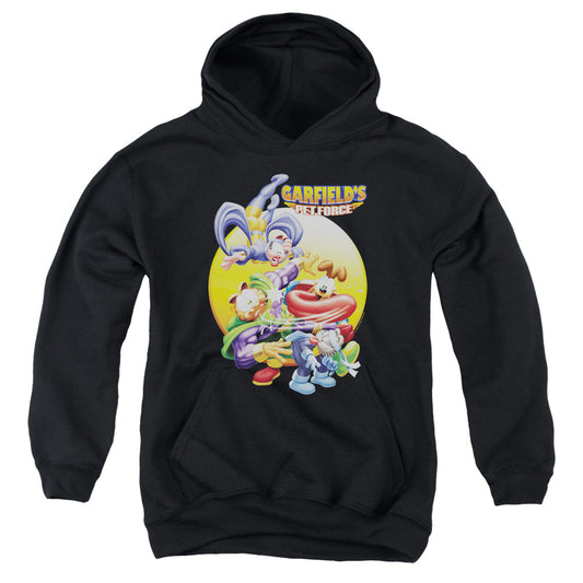 Garfield - Tongue Of Doom - Youth Pull-over Hoodie - Black