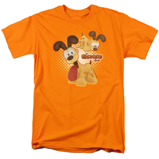 Garfield - Odie - Short Sleeve Adult 18/1 - Orange T-shirt