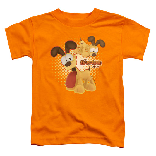 Garfield - Odie - Short Sleeve Toddler Tee - Orange T-shirt