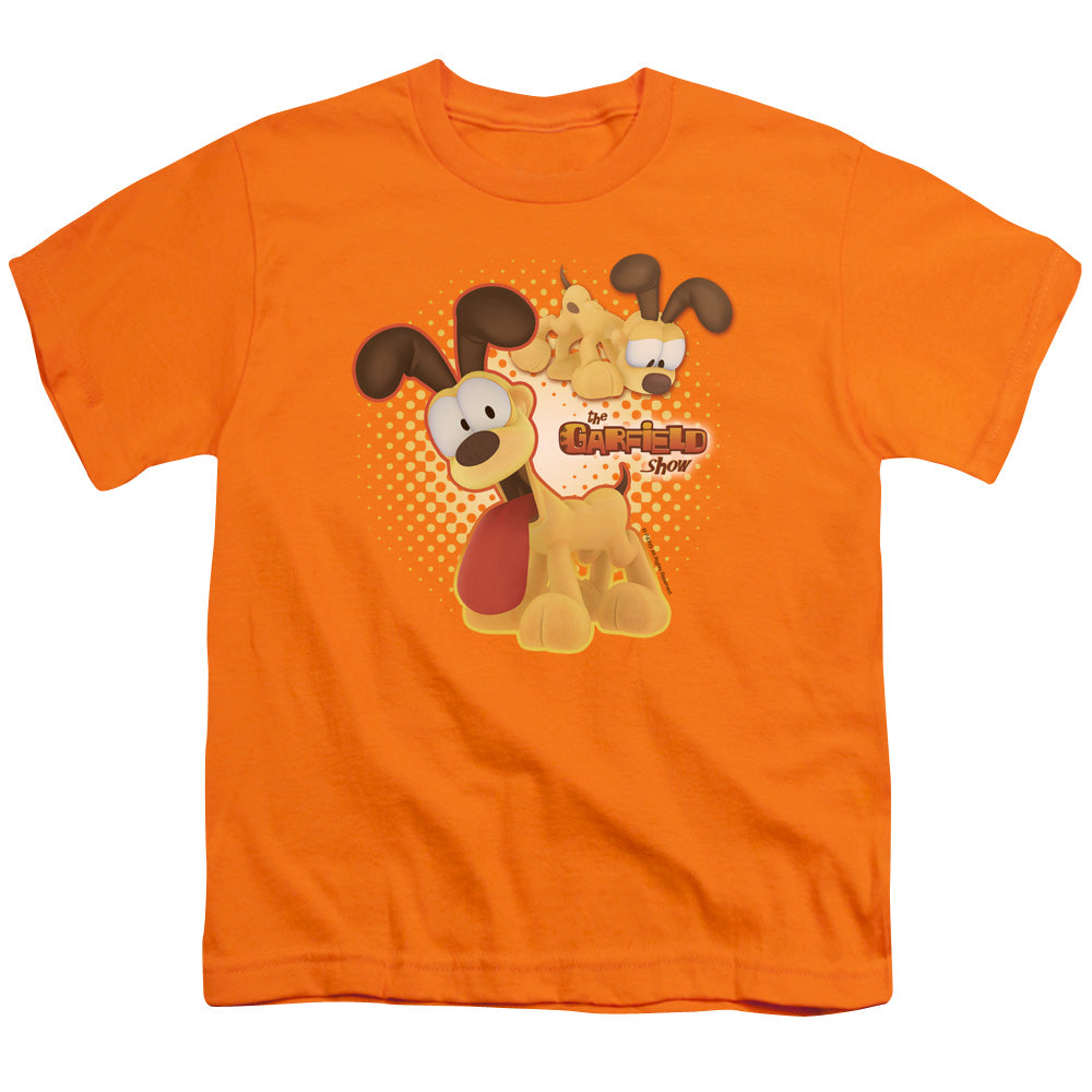 Garfield - Odie - Short Sleeve Youth 18/1 - Orange T-shirt