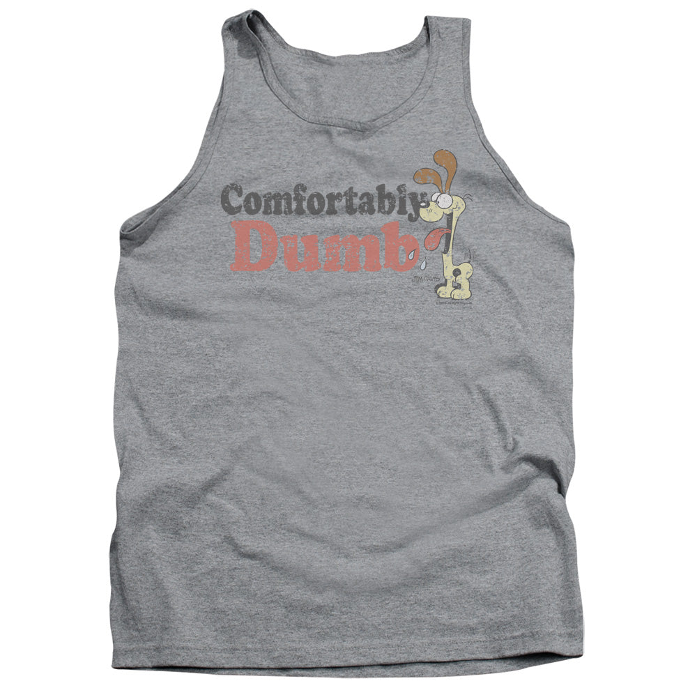 Garfield - Comfortably Dumb - Adult Tank - Athletic Heather