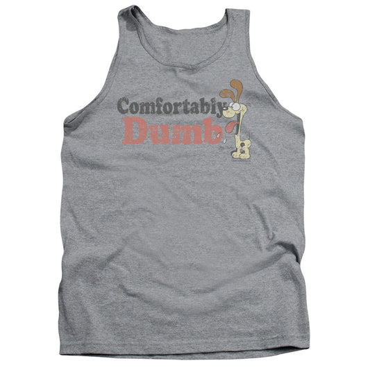 Garfield - Comfortably Dumb - Adult Tank - Athletic Heather