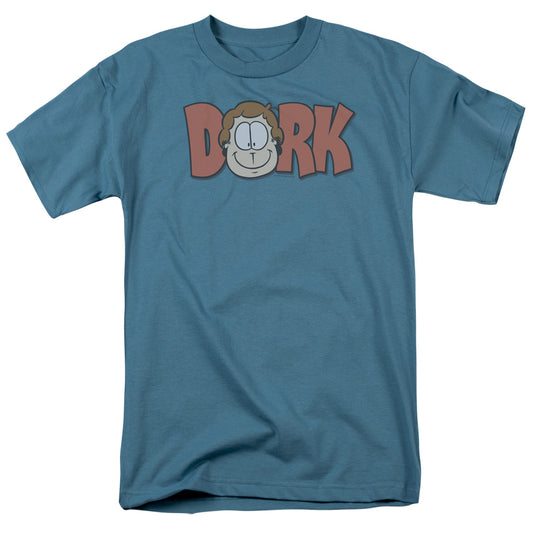 Garfield - Dork - Short Sleeve Adult 18/1 - Slate T-shirt