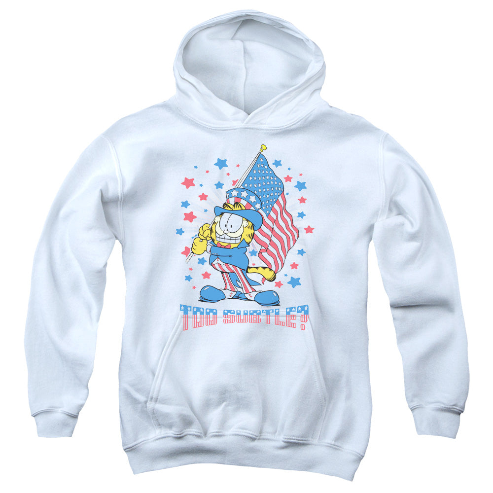 Garfield - Subtle - Youth Pull-over Hoodie - White
